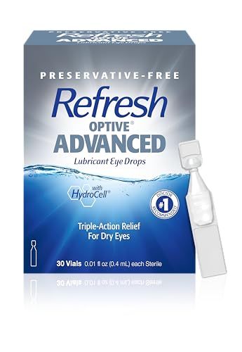 Refresh Optive Advanced Lubricant Eye Drops For...