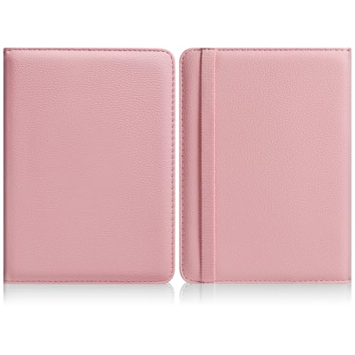 Image of HoYiXi Universal Case for 6 inch Kindle eReader Compatible with Paperwhite(2015 /2018) /Pocketbook and Tolino /Kobo Clara HD,6 inch eReader Protective Case Cover Elastic Rope,Pink
