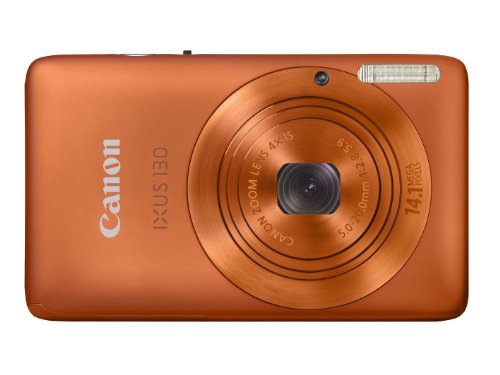 Canon IXUS 130 - Cámara Digital Compacta 14.1 MP - Naranja