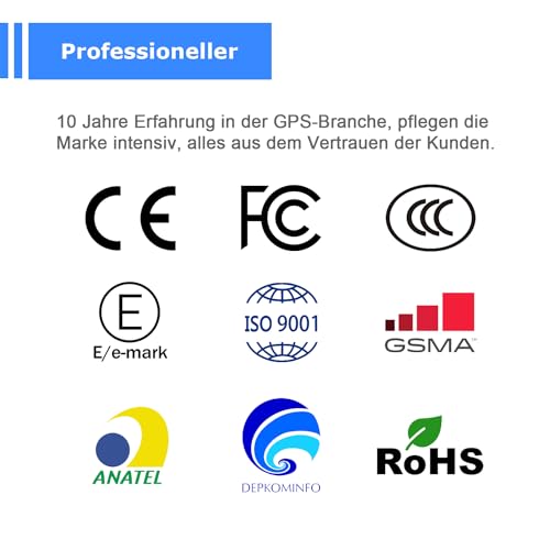 GPS-Tracker Auto,Fahrzeug-GPS-Ortungsgerät Echtzeit-Auto-Tracker