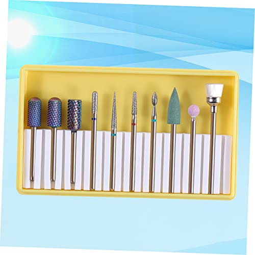 Têtes de ponceuse pour manucure Mipcase kit complet art des ongles - 3