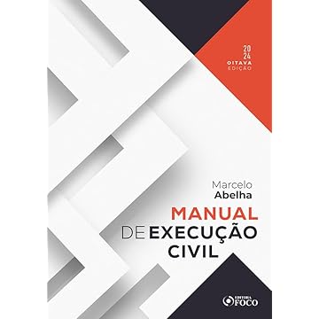 Capa do livro Manual de Execução Civil - 8ª Ed - 2024