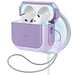 ESR – ESR Hülle für AirPods 5/4, Kabelloses Laden, Magnetischer De