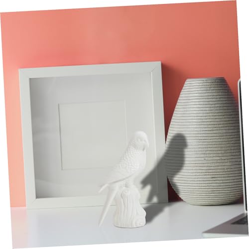 Perroquet en céramique blanche Uonlytech, le présent idéal et original - 8