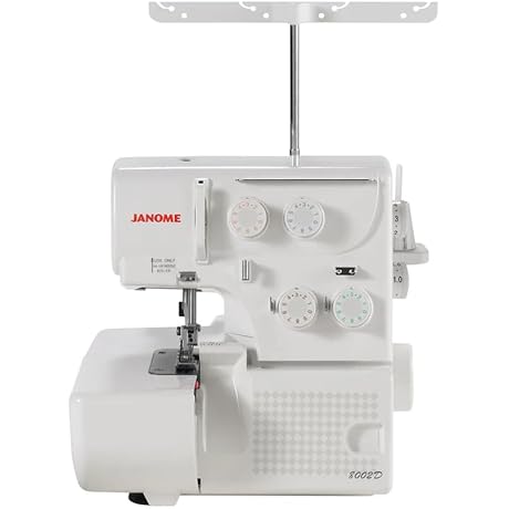 Janome 8002D: Revolutionizing Home Serging with Precision and Versatility