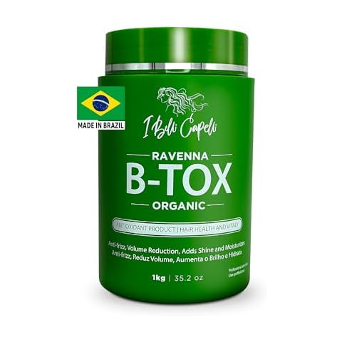 I Belli Capelli Ravenna Organic Hair B-tox Treatment - Formaldehyde-Free, Anti-Frizz Smoothing for Hair - 35.2 oz (1kg) Cover