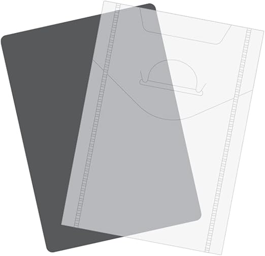 HERO ARTS MAG Sheets/ENVELOPES 5X7 10PK, Clear
