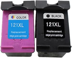 Amazon.com: Glintique OEM 121XL Cartridge for (for) H-P 121 XL hp121 ...