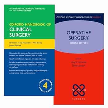 Oxford Handbook of Clinical Surgery 4e and Handbook of