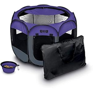 Portable Foldable Dog Playpen