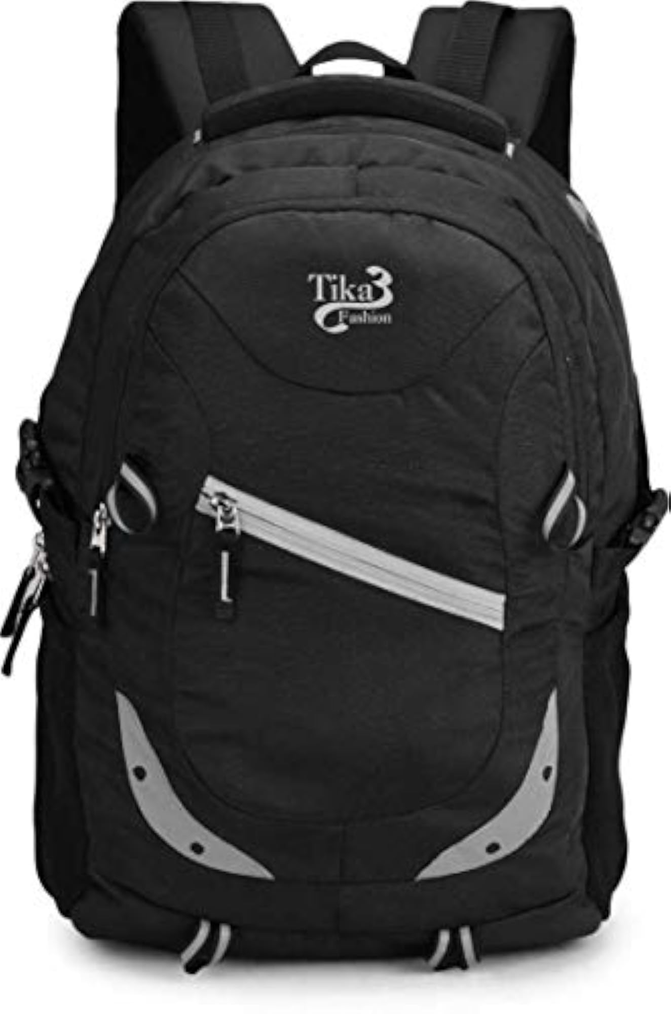 Stylish Black Laptop Casual Backpack for School and College