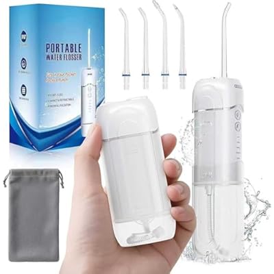 Portable Water Flosser for Teeth Cleaning, Cord...