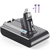 🔋[V6 Slim Origin Akku] Voll ausgestattet mit V6 Serie Saubsauger kompatibel. Dieser Akku DC62 kommt mit 2 frei breit kompatibel Vorfilter, voll waschbar und wiederverwendbar für einen längeren Lebensdauer und bessere Filterung.