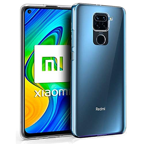 Todotumovil Funda de Gel TPU Carcasa Silicona para movil Xiaomi Redmi Note 9 Transparente Cover