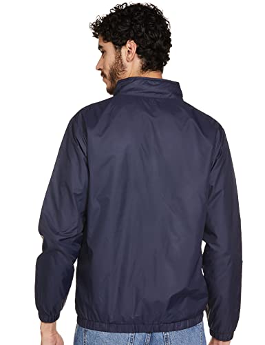 Image of Dennis Lingo Polyester Regular Fit Full Sleeves Men's Color Block Shell Jacket with 2 Pockets - Lightweight Casual Winterwear for Men