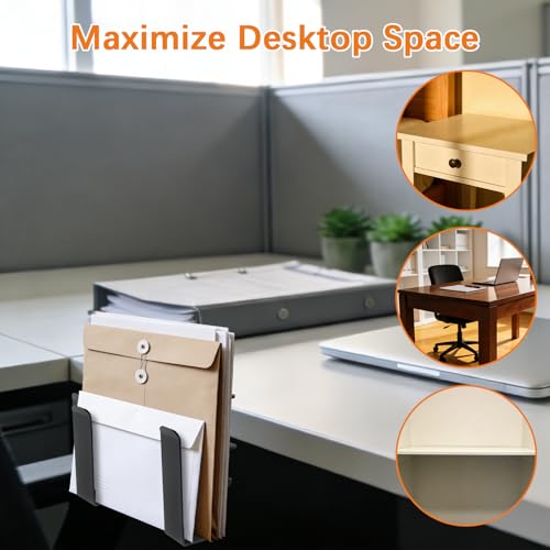2 Bases Ajustables Para Laptop De Escritorio, Negro miniatura 6