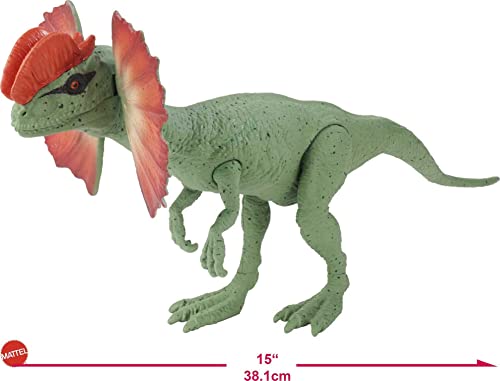 Dinossauro Dilophosaurus Jurassic World - Mattel - FVL38