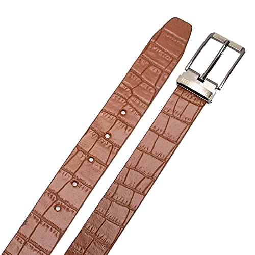 Image of HORNBULL Mens Tosca Leather Belt | Top Grain Formal and Casual Mens Belt