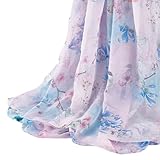 Einzigartiges Design: Unser Polyesterstoff hat Rosa als Hauptfarbe und es gibt viele schöne blaue Blumen- und Vogelmuster. Der gesamte Stoff besteht aus Stoff im chinesischen Tusche- und Waschstil und eignet sich daher hervorragend für die Herstellung von Hanfu.