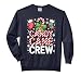 Candy Cane Crew Shirt Adult Men Women Kids Christmas Pajamas Comfort Colors Adult Sweatshirt