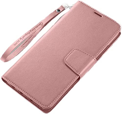 Étui portefeuille iPhone 13 Pro Max résistant avec fentes cartes et support
