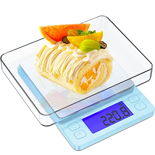 Food Kitchen Scale, Food Scales Digital Weight Grams and Oz, High