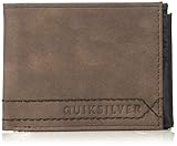 Quiksilver Carteira masculina Stitchy V, Marrom chocolate, M