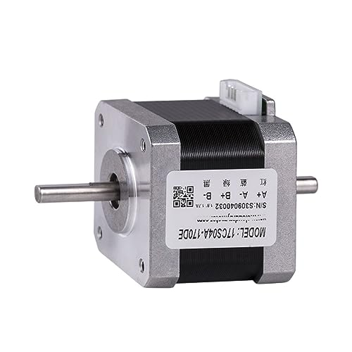 Moteur pas à pas double arbre 1.7A 42Ncm 40mm pour mini CNC et robotique