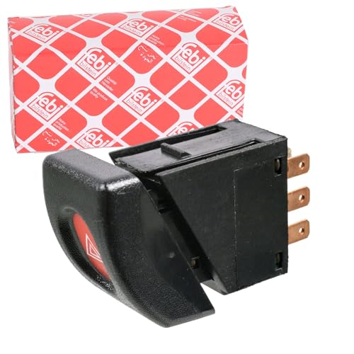 febi bilstein 01566 Warnblinkschalter, 1 Stück