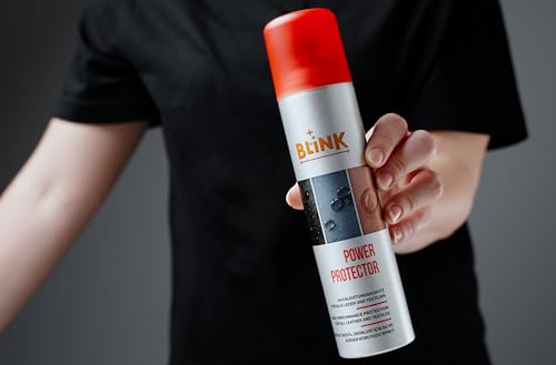 BLINK Power Protector 250ml – Sneaker Imprägnierspray Schuhe Universal, Wasser Schuhe Schutz für Wildleder, Schuhe Imprägnierspray gegen Schmutz und Flecken