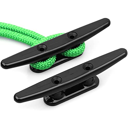 Sunoom Nylon Boat Cleat 8 Inch Boat Dock Cleats,Boat Rope Cleat,Kayak Cleat (1,2 Pcs),- Used For Marine, Deck, Nautical Decor (8 Inch - 2 Pcs) #TOP10