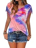 - Diseño:Los tops de mujer de YOINS evocan una silueta femenina e igualmente divertida. Mientras que el diseño de bordado atemporal impresiona por su elegancia deportiva, el bordado floral romántico en el profundo escote en V es un regalo. El dobladillo redondeado completa el carácter moderno de la blusa de mujer elegantemente encantadora.
