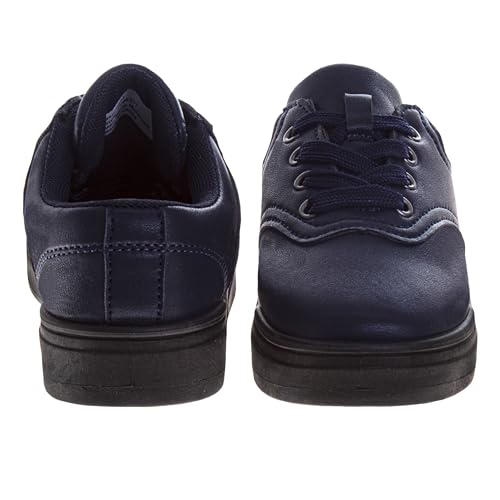 French Toast Kids Oxford Dress Shoes - Lace Up Loafer School Uniform Saddle Shoe for Girls and Boys (Sizes: 11-13 Little Kid / 1-7 Big Kid)3