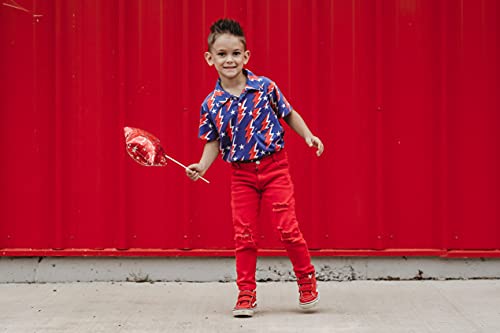 Image of Unique Baby Moisture Wicking Kids Polo Shirts for Toddler Boys Polo Shirt