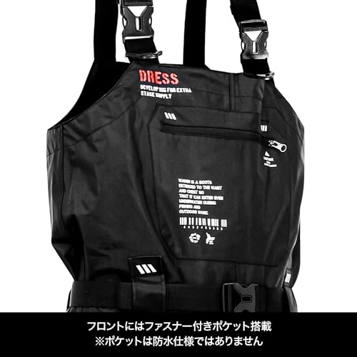 [ドレス] フェルトスパイク」 ウェーダー チェストハイウェーダー AIRBORNE M フェルトスパイク【身長】 165~170【ブーツ】 25~25.5 防災 災害 7枚目