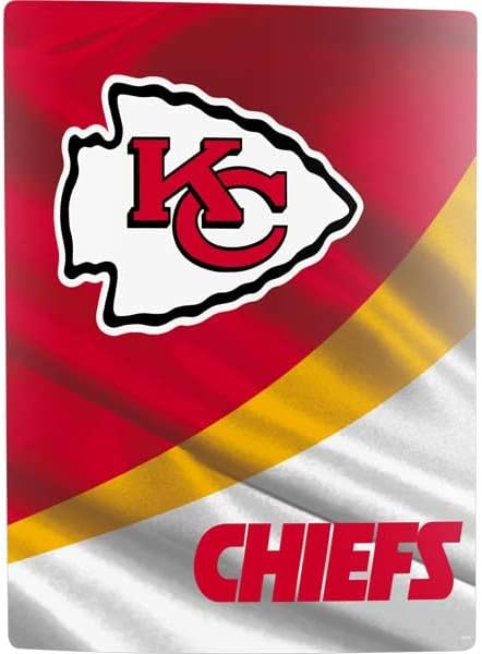 Skinit Decal Gaming Skin Compatible with PS5 Digital Edition Bundle - Officially Licensed NFL Kansas City Chiefs Design