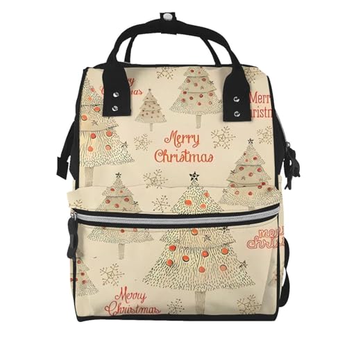 Sac à langer grand format pour sorties d'hiver en famille sac à dos étanche