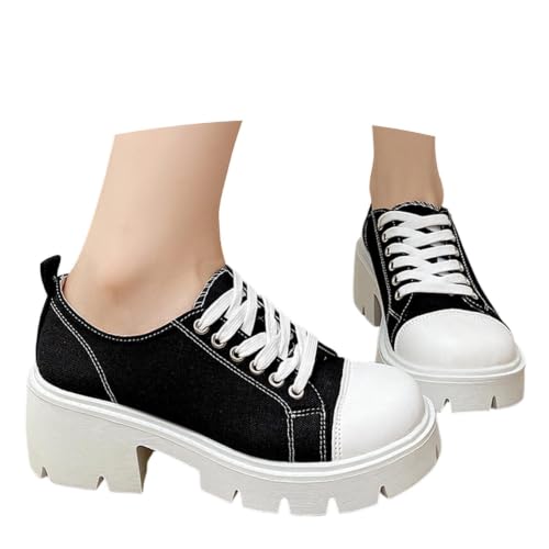Zapatos de lona para mujer antideslizantes que evitan el cansancio al caminar 2