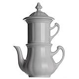 Walküre Karlsbader Kanne, Kaffeemaschine weiß 0,38 Liter