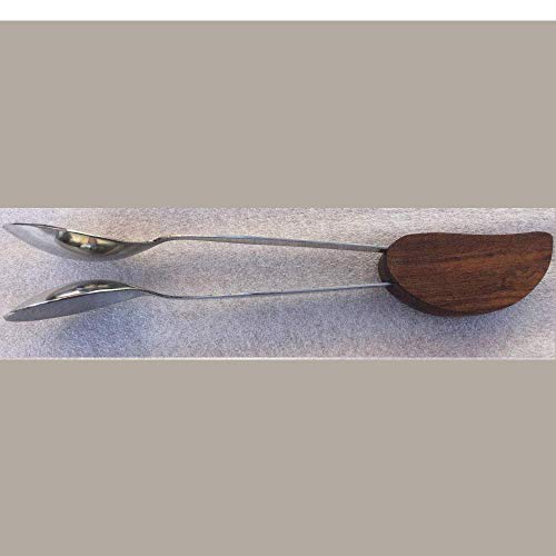 Aar Traditional Irish Percussion Session Folk Rosewood Metal Stainless Steel Spoons thumb #2
