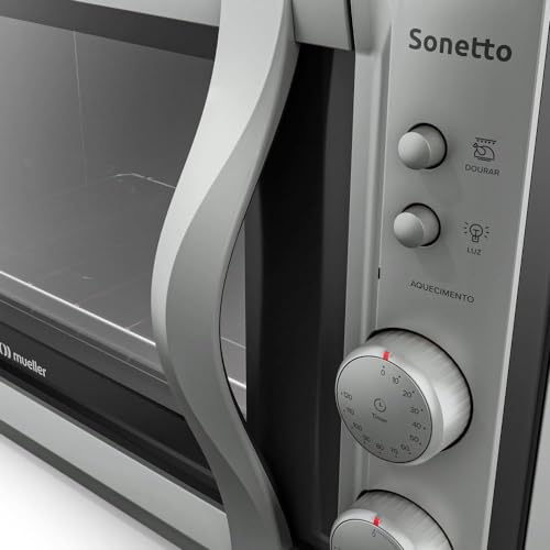 Forno Elétrico 44l Sonetto Mueller 220v Titânio