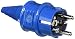 Produktbild Mennekes (Unternehmen) 101700014 Knöpfen Schuko 16 A/230 V, Steckdose, IP 44 Grad von Schutz, Paket 20, blau