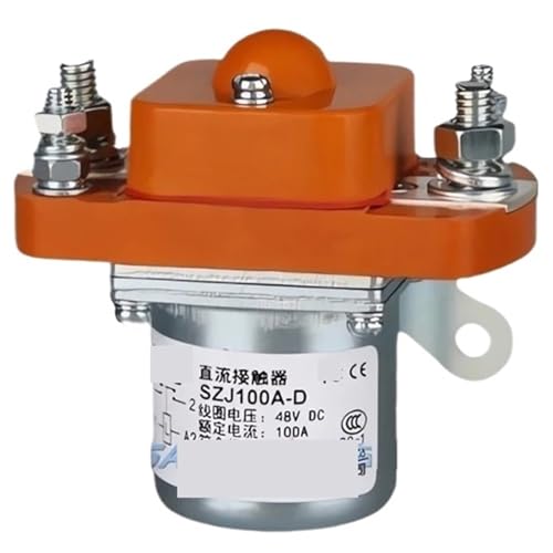 Contacteur CC SZJ100A-D résout les pannes de batterie sur nacelle 48V 72V