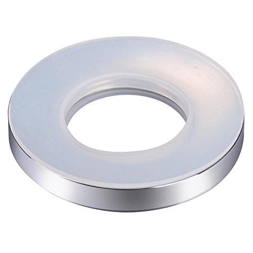 Yescom New Chrome Mounting Ring For Home Bathroom Glass Vessel Sink Drain Mount Support #TOP1