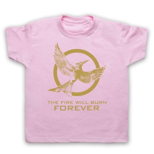 Hunger Games Mockingjay 2 t-shirt vêtement enfant imprimé noir