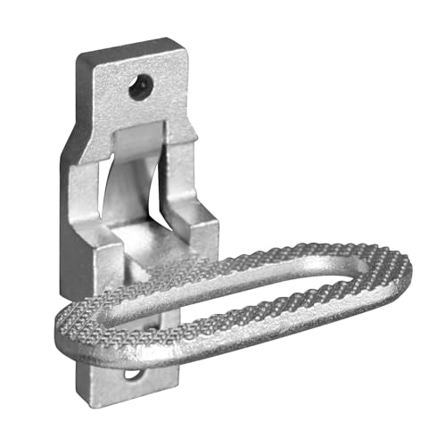 Buyers Products B2797Z Zinc Plated Safety Folding Safety Step And Handle With Safety Storage, Multi-Purpose Step And Grab Handle For Trucks, Trailers, Busses & RVs