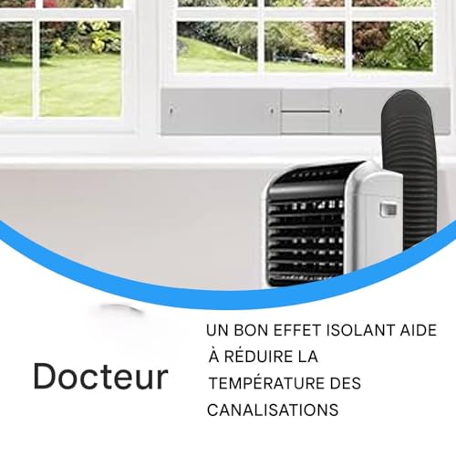 Gaine isolante pour tuyau de climatisation de maison et bureau - 4