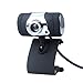 Price comparison product image KKmoon USB 2.0 50.0 M Webcam, HD Camera, Web Cam with Microphone for Computer, PC, Laptop, Black