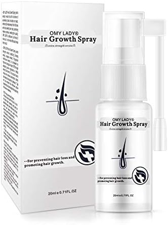 OMY LADY®Hair Growth Spray, Hair Growth Stimulator, Natural Herbal Essence Anti Hair Loss Hair Serum,Hair Growth & Hair Thickening & Healthy Scalp