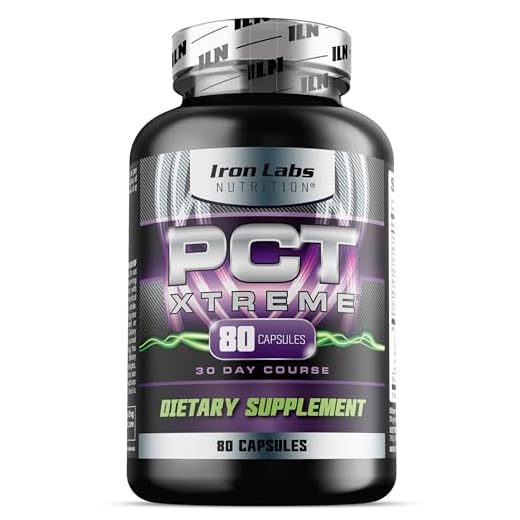 PCT Xtreme - PCT Supplement for Men - 4 Week Course - Post Cycle Support Booster (80 Capsules)